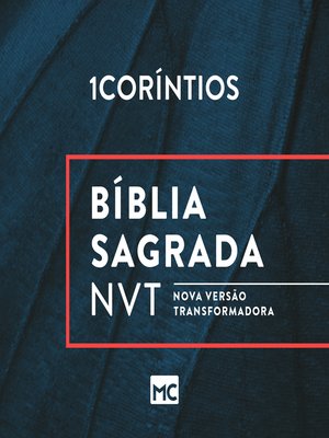 cover image of Bíblia NVT--1Coríntios